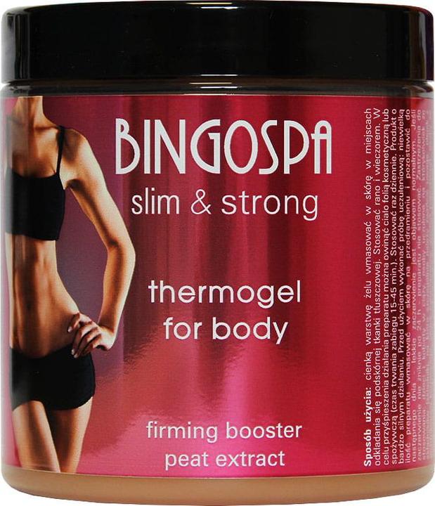 Actual product image BingoSpa BINGO SPA Termożel do ciała z kompleksem ujędrniającym i borowiną 250g (Body gel)