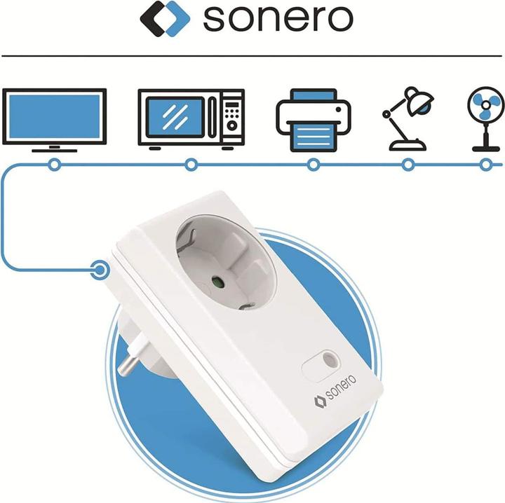 Produktbild Sonero Funksteckdosen-Set S-RCS204, Indoor
