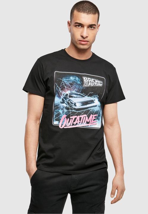 Immagine prodotto Mister Tee Maglietta Outatime di Ritorno al futuro (L)