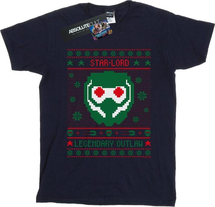 Image du produit - T-shirt GUARDIANS OF THE GALAXY VOL. STAR LORD FAIR ISLE - Femme (M)