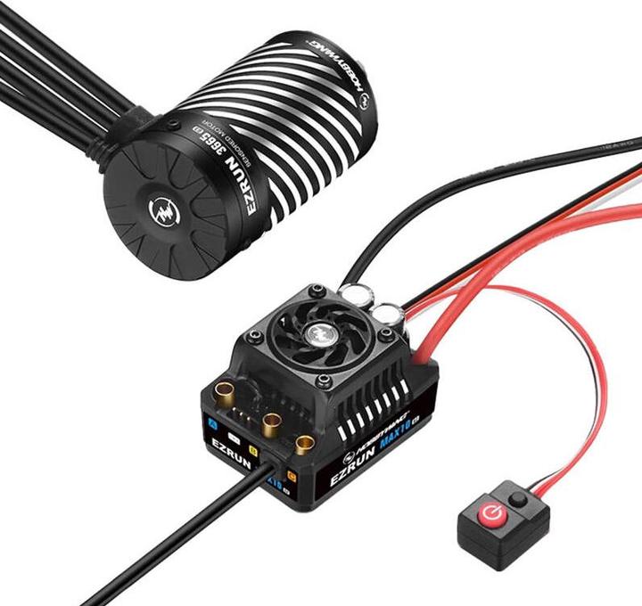 Produktbild Hobbywing Ezrun MAX10 G2 140A Combo mit 3665SD-3200kV 5mm Welle