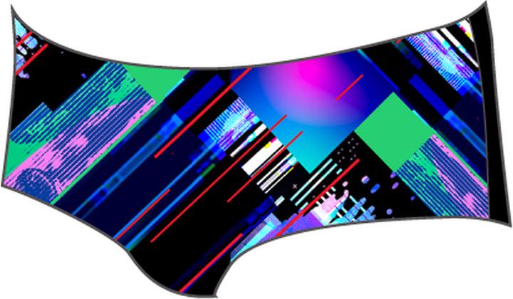Actual product image Speedo Glitchzone 13cm Junior Boys Tr (11, 12)