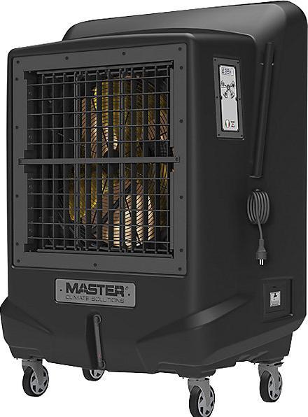 Actual product image Master BC 121 evaporative cooler, 0.5 kW, room size 250 m², with 4 swivel castors (250 m²)