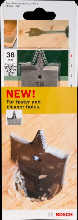 Immagine prodotto Bosch Zubehör Fresa piatta Self Cut, esagono D= 38,0 mm L= 152 mm (38 mm)