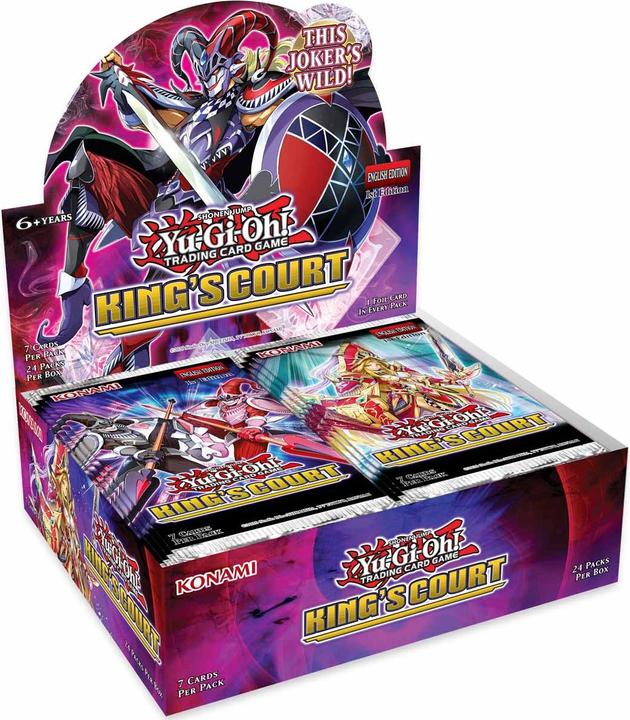 Image du produit Yu-Gi-Oh !: King's Court - Booster Display - EN (Anglais, Affichage du booster)