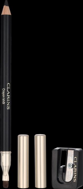 Produktbild Clarins Crayon Khol Long-Brush & Sharpener (01 Carbon Black)
