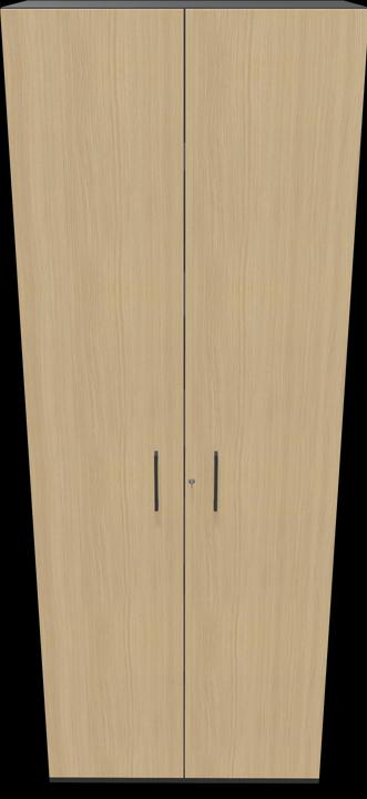 Actual product image Narbutas Choice hinged door cabinet (80 x 40 x 217 cm)