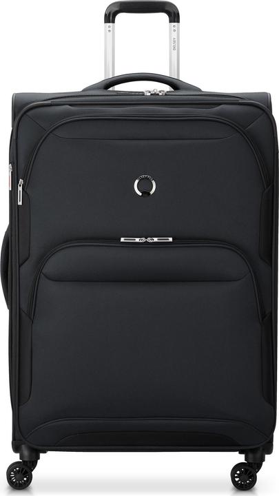 Delsey Zachte koffer / Trolley / Reiskoffer - Sky Max 2.0 - 79 cm - Zwart (117 l, XL (ab 115l))