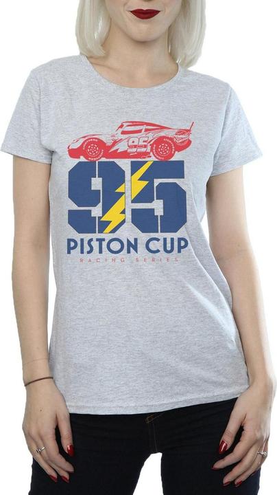 Immagine prodotto Disney Cars Piston Cup 95 Maglietta Donna (XL)