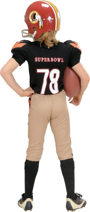 Image du produit Widmann AMERICAN FOOTBALL PLAYER (T-shirt rembourré, pantalon rembourré), 128 cm / 5-7 Years (128)
