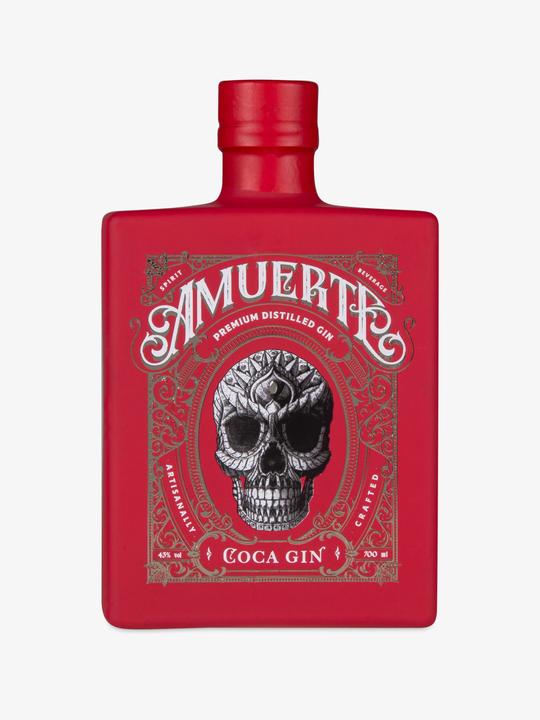 Actual product image Amuerte Gin Coca Leaf Red Edition (1 x 70 cl)