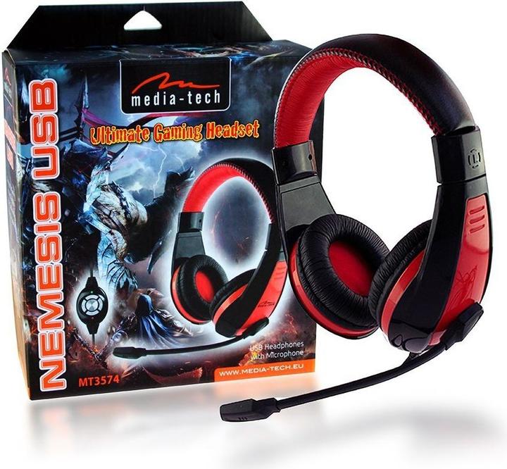 Image du produit Media-Tech MEDIATECH MT3574 NEMESIS USB - Stéréo US (Filaire)