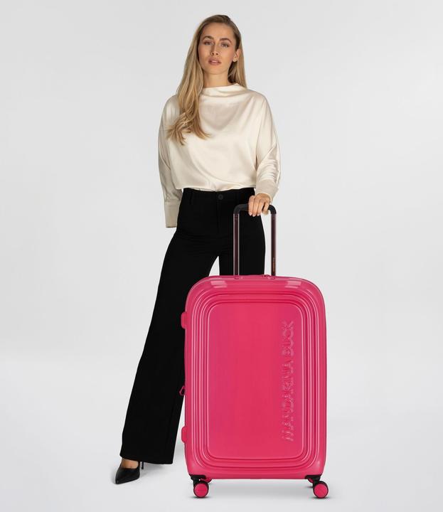 Produktbild Mandarina Duck Logoduck + Metal 4 Rollen Trolley 75 cm mit Dehnfalte (83 l, XL (ab 115l))