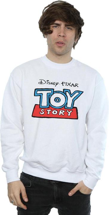 Actual product image Disney Mens Toy Story Cartoon Logo Sweatshirt (S)