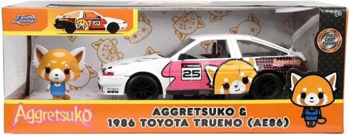 Actual product image Jada Aggretsuko 1986 Toyota Trueno AE86 1:24