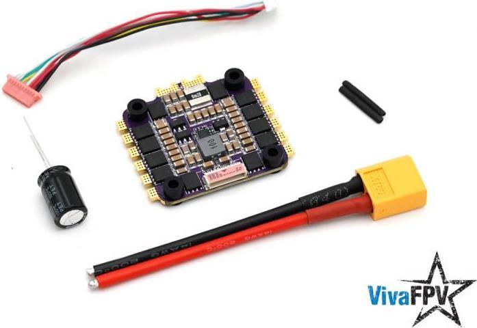 Produktbild VivaFPV 45A BL32 4in1 Dshot1200 3-6S ESC