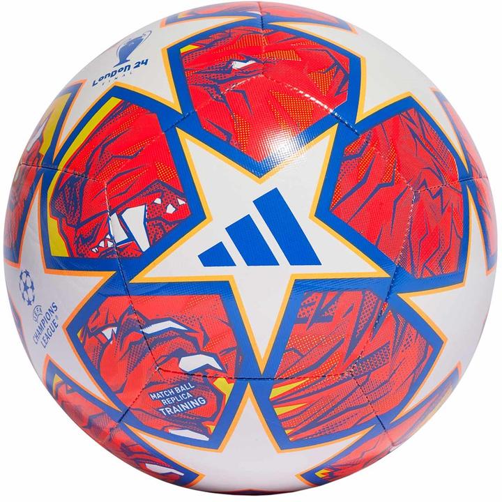 adidas Piłka nożna UCL Training biało-czerwona IN9332 5