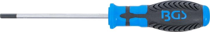Actual product image BGS Screwdriver | internal Hexagon 4 mm | Blade Length 100 mm (Allen screw)