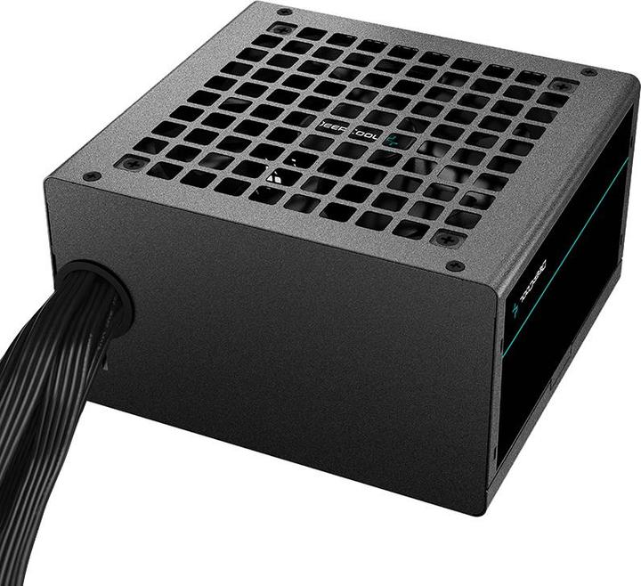 Actual product image Deepcool PF350 350W 80 PLUS Standard PSU, ATX12V V2.4, Black (350 W)