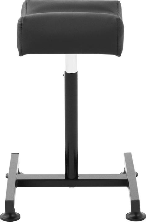 Actual product image Physa Beinstütze Pediküre Beinauflage Fussstütze Fusspflege Kosmetikstudio Schwarz 80 kg (24 x 22 cm)