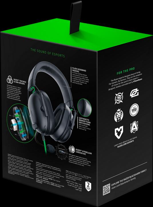 Image du produit Razer Blackshark V2 X USB (Filaire)