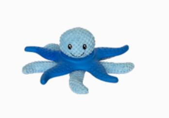 Actual product image Kiwi Walker Dog toy 2 in 1 Octopus & Starfish Pink (Dog chew toy)