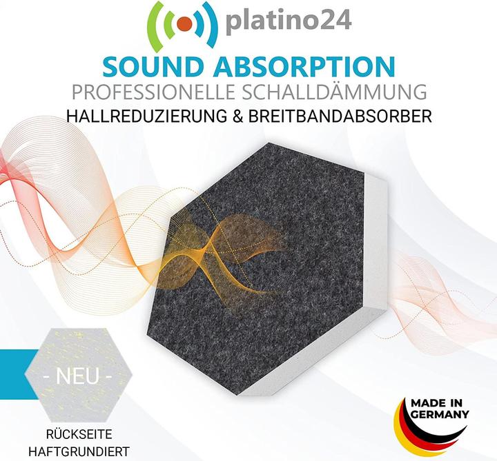 Immagine prodotto Platino24 Assorbitore acustico antracite (6 pz.)