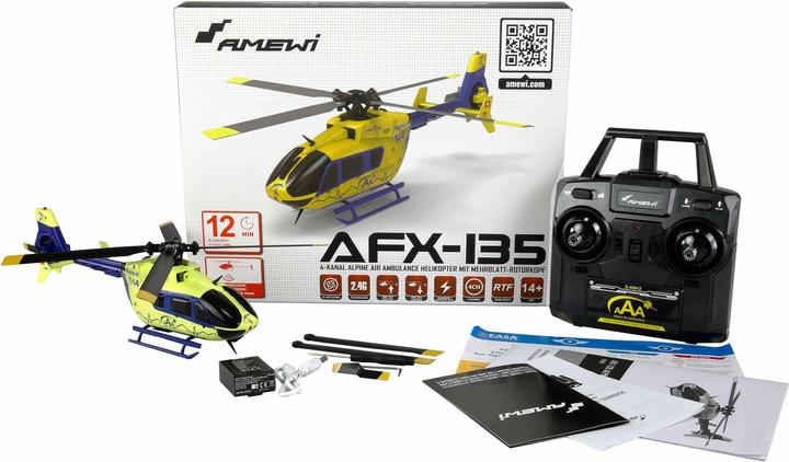 Actual product image Amewi AFX-135 Alpine Air Ambulance