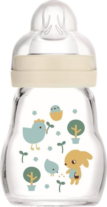 Produktbild MAM Feel Good Glasflasche assortiert (170 ml)