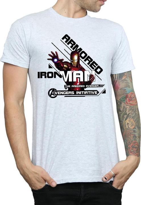 Immagine prodotto Maglietta Iron Man Armoured Avenger (M)