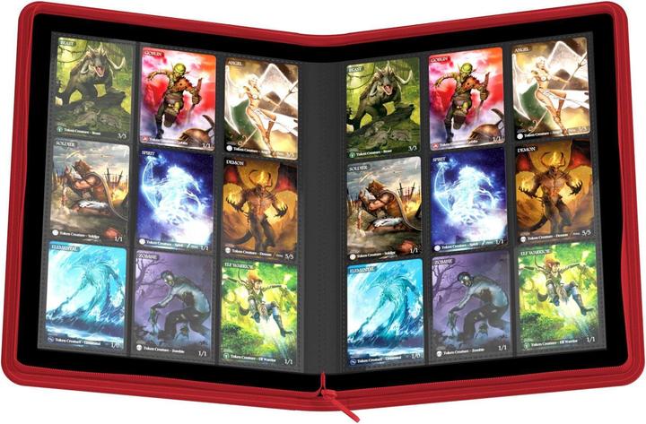 Produktbild Ultimate Guard Zipfolio Xenoskin 9-Pocket Rot
