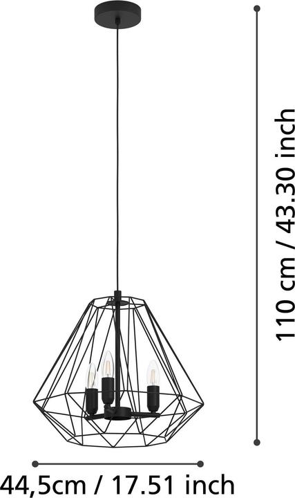 Actual product image EGLO Pendant lights (E14)