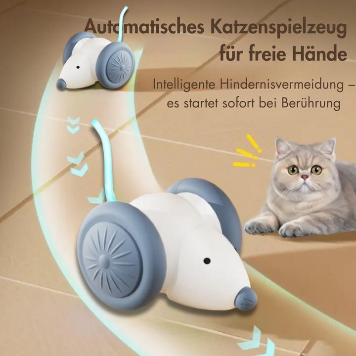 Produktbild Suba Interaktives Katzenspielzeug, LED-Leuchtmaus, Elektrische, USB Aufladbar