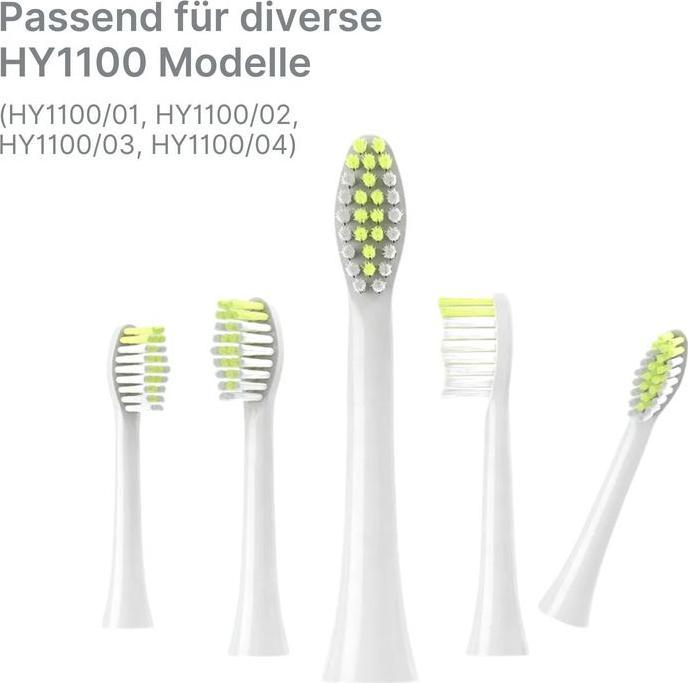 Actual product image Hermex Replacement brush Alternative toothbrush head for Philips One HY1100 series (8 x)
