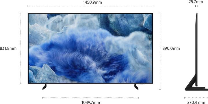 Actual product image Samsung QE65Q8FAAU (65", Q8F, LED, QLED, 4K, 2025)