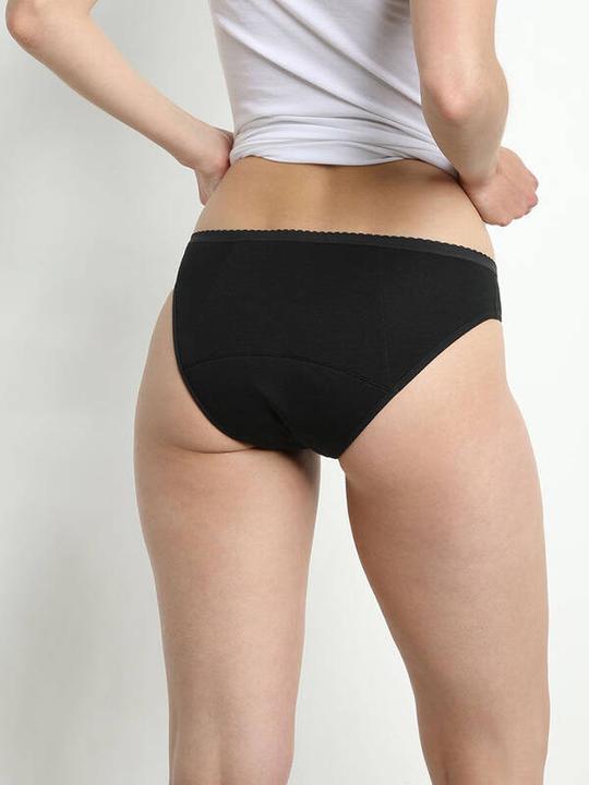 Produktbild DIM Slip Lace Stark schwarz mit Meshdetail (42, 43, 44)