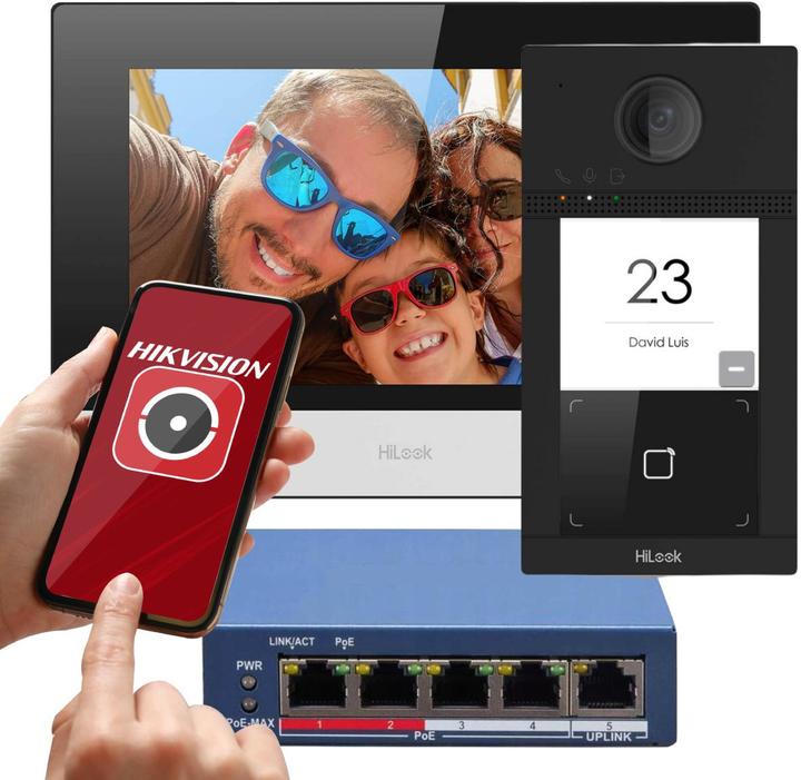 Immagine prodotto HiLook Kit videocitofono IP-VIS-Pro di by Hikvision