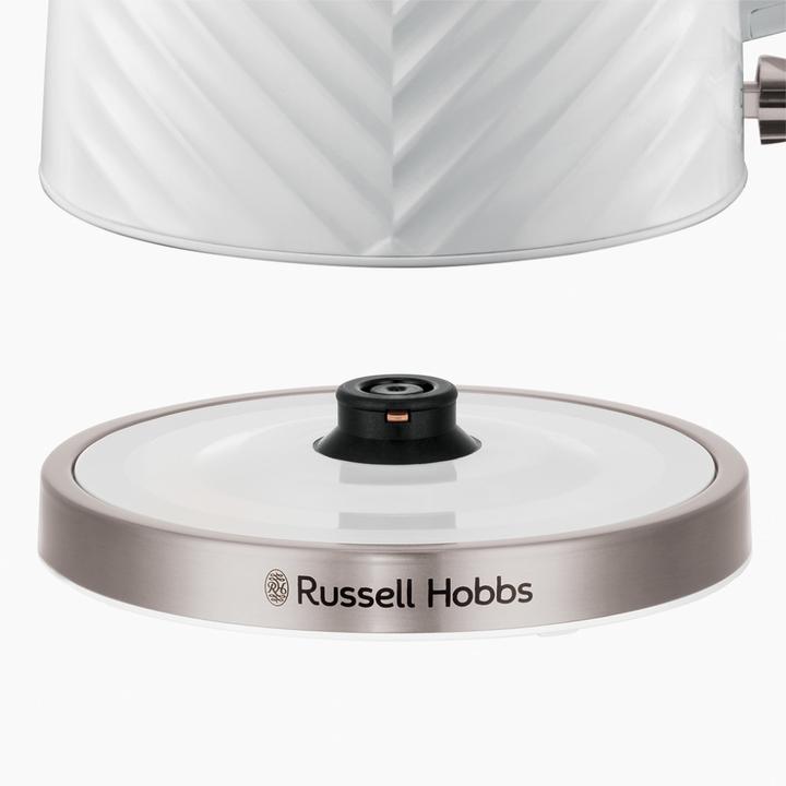 Immagine prodotto Russell Hobbs 26381-70 Bollitore Groove bianco (1.70 l)