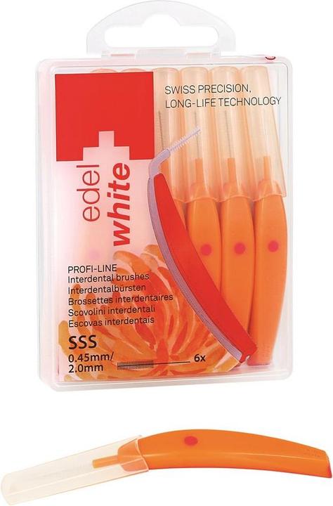 Actual product image Edel + White Interdental brushes SSS 0.45mm 6 pcs. (6 x, 0.45 mm)