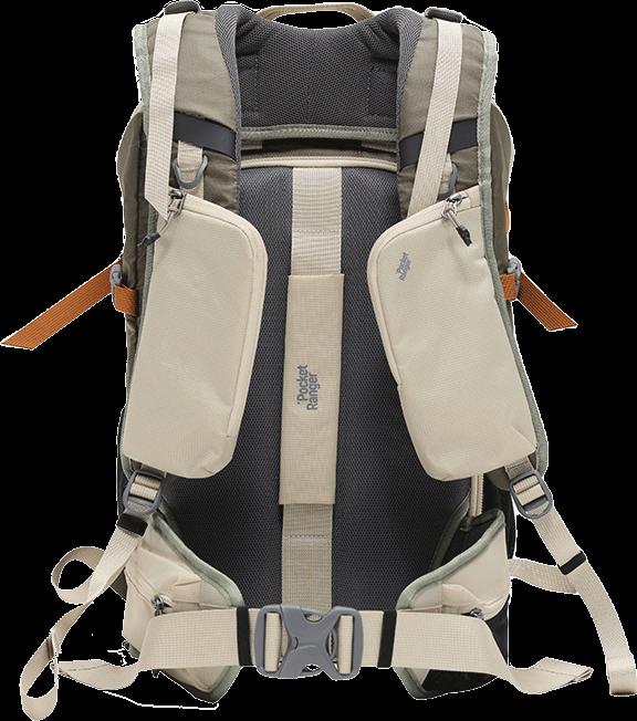 Image du produit VSGO Pocket Ranger 35 L Off White Green With Insert (Sac à dos photo, 35 l)