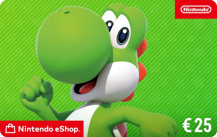 Actual product image Nintendo eShop Card (25 EUR)