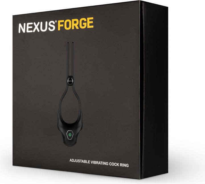 Actual product image Nexus Forge Vibrating Adjustable Lasso Cock Ring (4 cm)