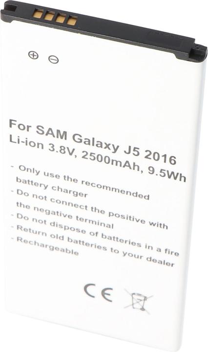 Actual product image Samsung Galaxy J5 2016 Battery EB-BJ510CBC, EB-BJ510CBE, GH43-04601A