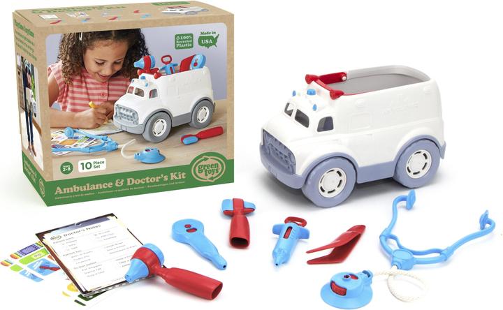 Produktbild Green Toys Ambulanz & Ärzte-Set