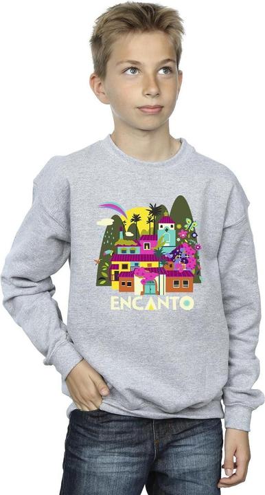 Actual product image Disney Boys Encanto Many Houses Sweatshirt (140, 146)