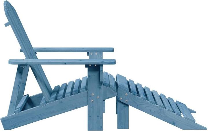 Image du produit VidaXL Chaise Adirondack avec repose-pieds
