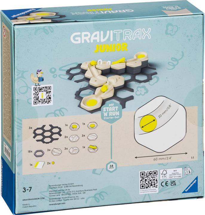 Image du produit Ravensburger GraviTrax Junior Starter-Set S Start and Run