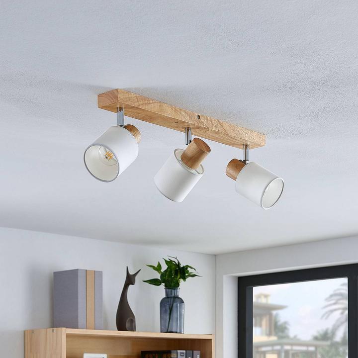 Immagine prodotto Lindby Faretto da soffitto Wanessa, a tre fiamme (E14)