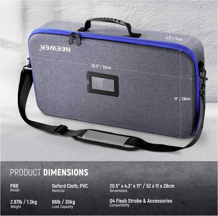 Actual product image Neewer PB8 (PB8) (Camera shoulder bag)