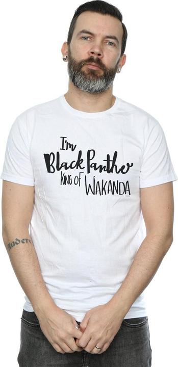 Produktbild I Am Black Panther TShirt (XL)